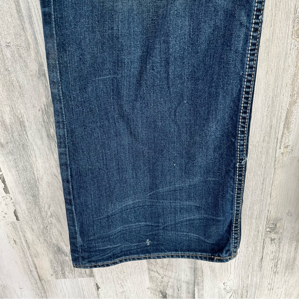 BKE Men’s Tyler 100% Cotton Denim Jeans Size 36X30 Straight Leg Regular Fit - Picture 7 of 11